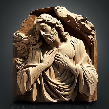 3D model st jesus (STL)